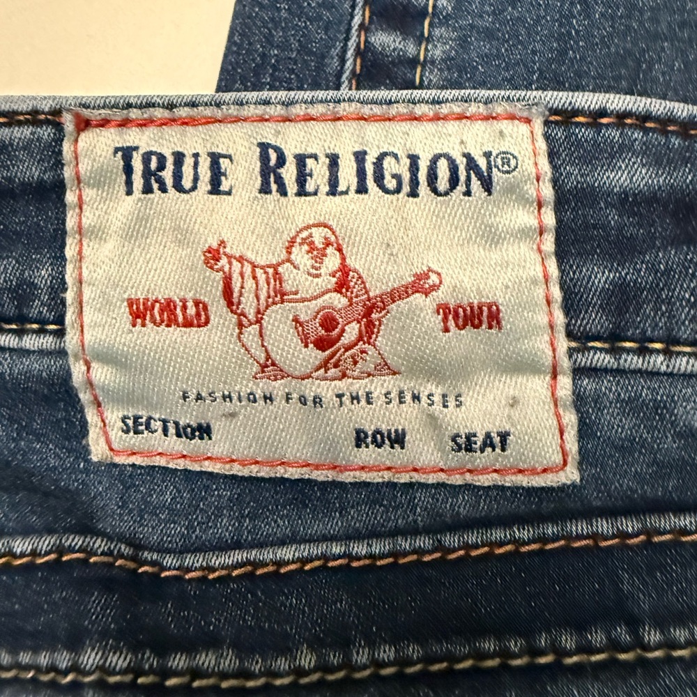 True Religion Women's Blue Boot Cut Jeans